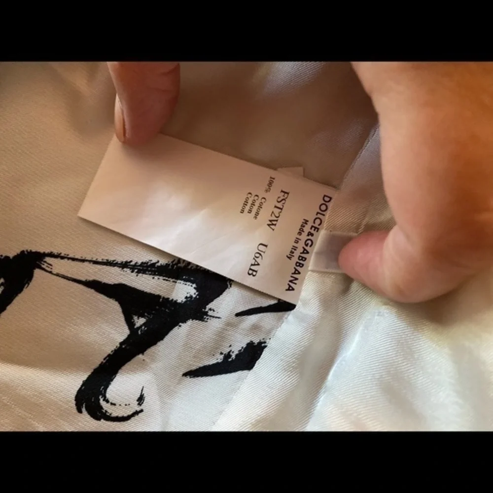 DOLCE & GABBANA Cream Suit Set Cotton Y2K - Picture 7 of 16